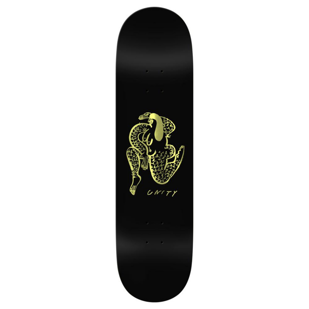 Unity Skateboards 'Stance' Deck - Black - 8.3"
