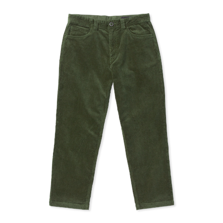 VOLCOM MODOWN RELAXED TAPERED TROUSERS - SQUADRON GREEN