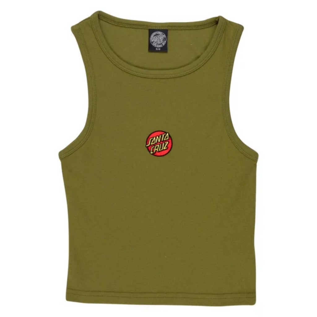 Santa Cruz Women's Vest Classic Dot Tank - Khaki - Various