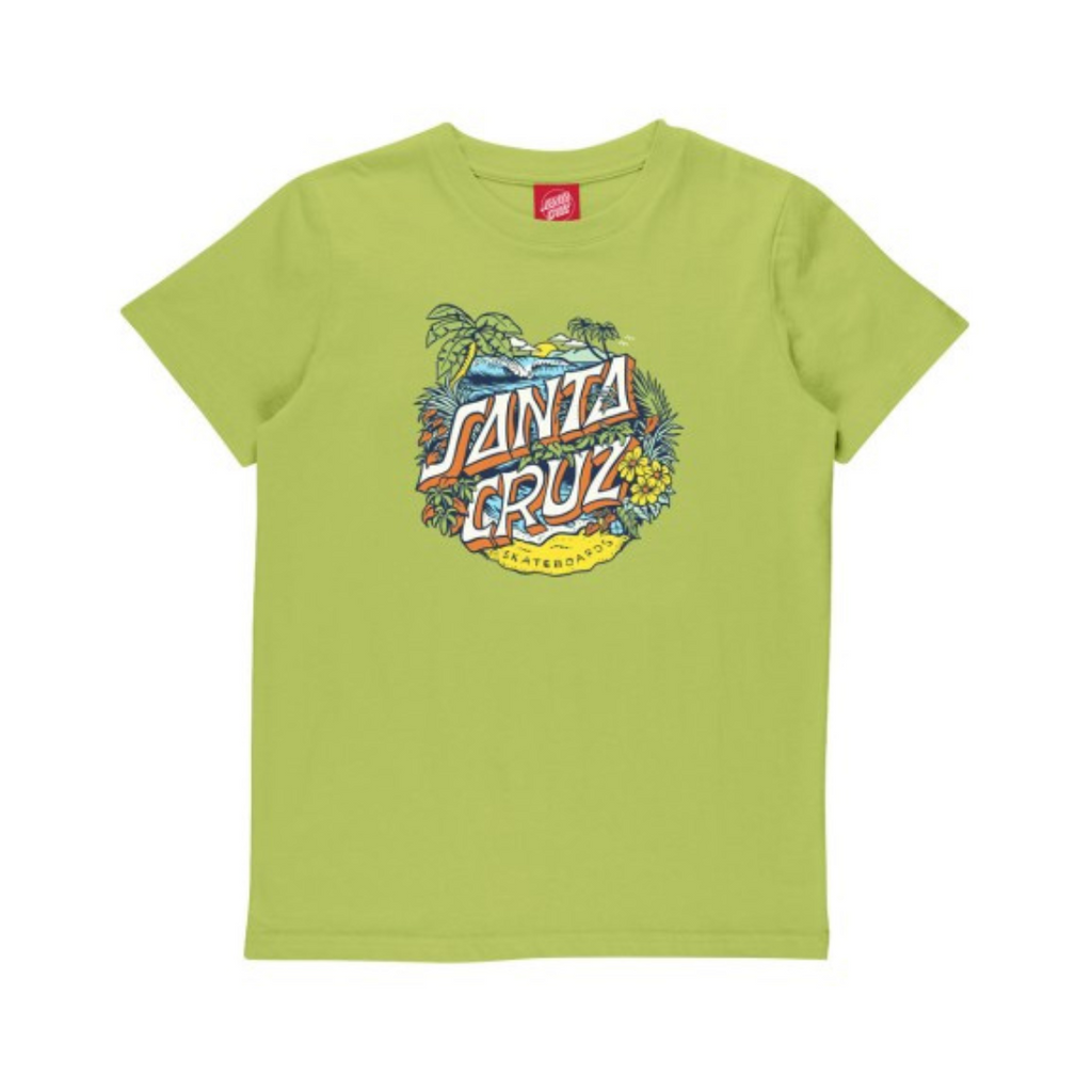 Santa Cruz - Youth Aloha Dot T-Shirt - Apple