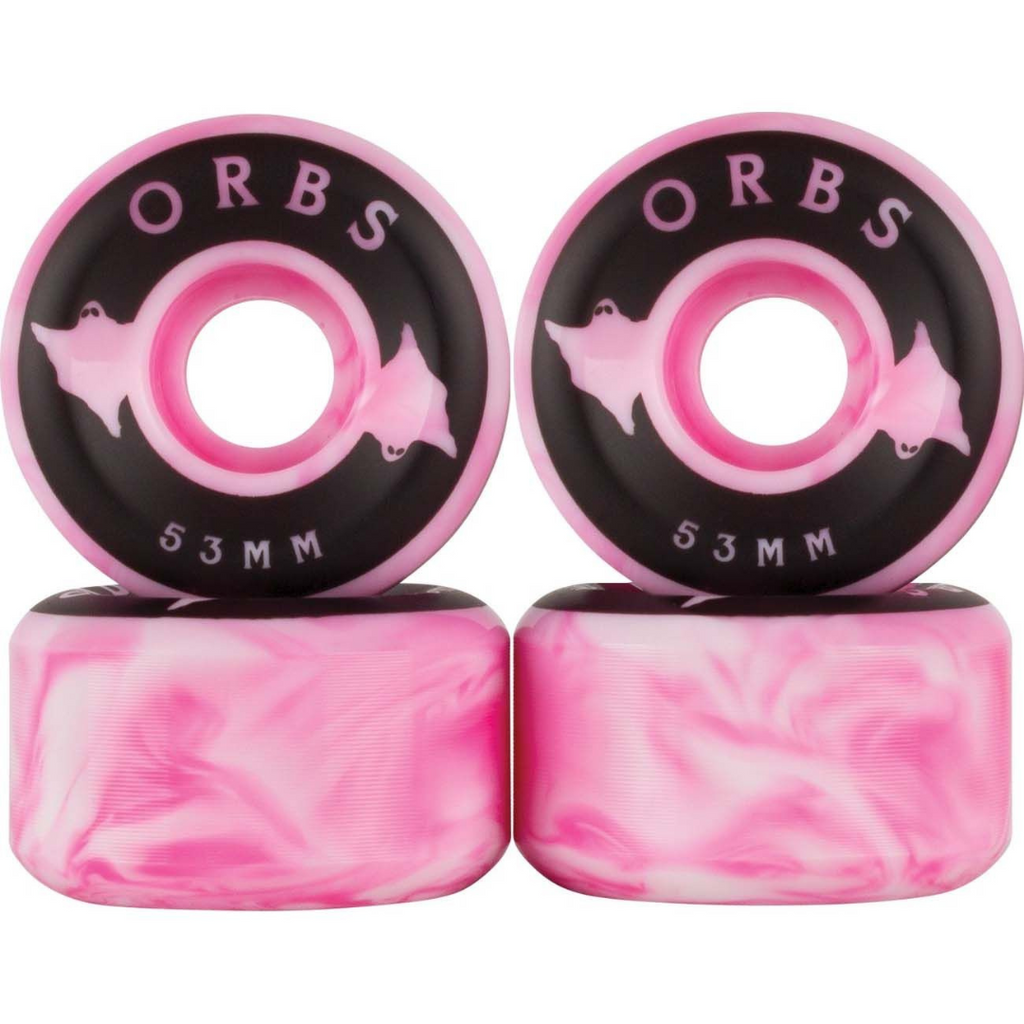 Welcome Orbs Specters Conical 99a - Pink Swirl- 53mm