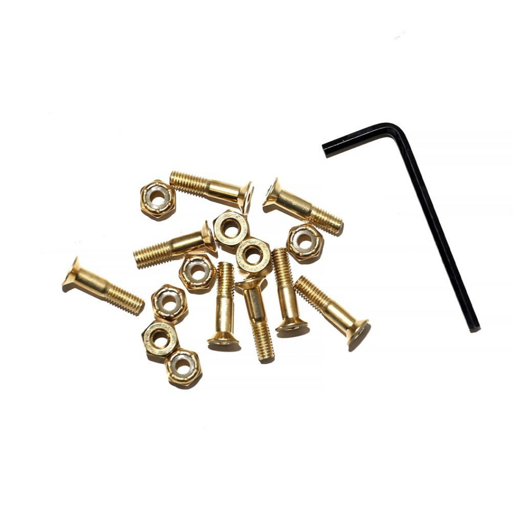 Sunday Hardware Co. 7/8" Allen Bolts - All Gold
