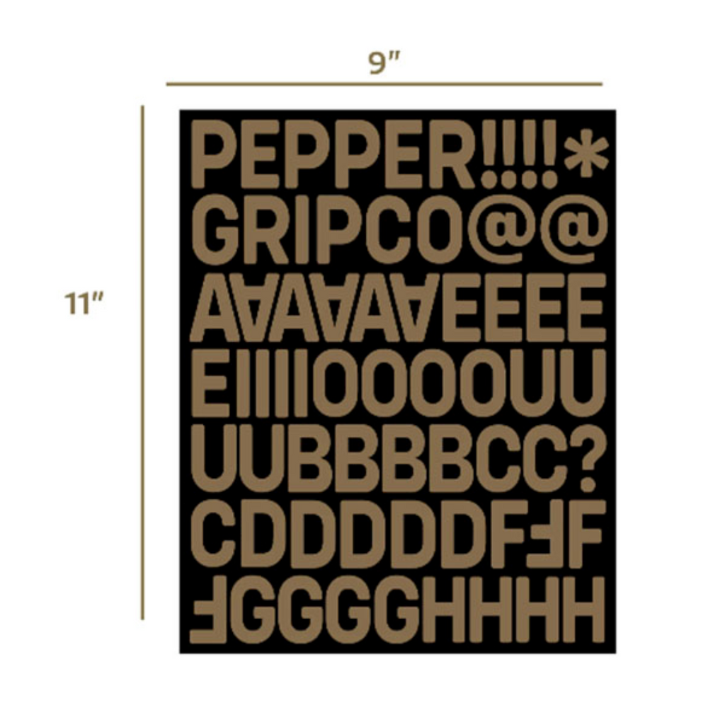 Pepper Griptape - Custom Grip Kit