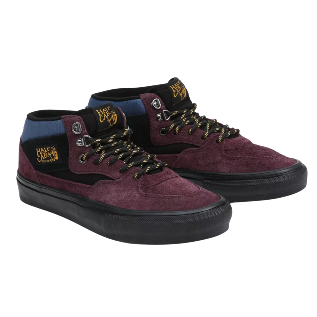 Vans Half Cab Pro Skate Shoes - Outdoor Purple / Black