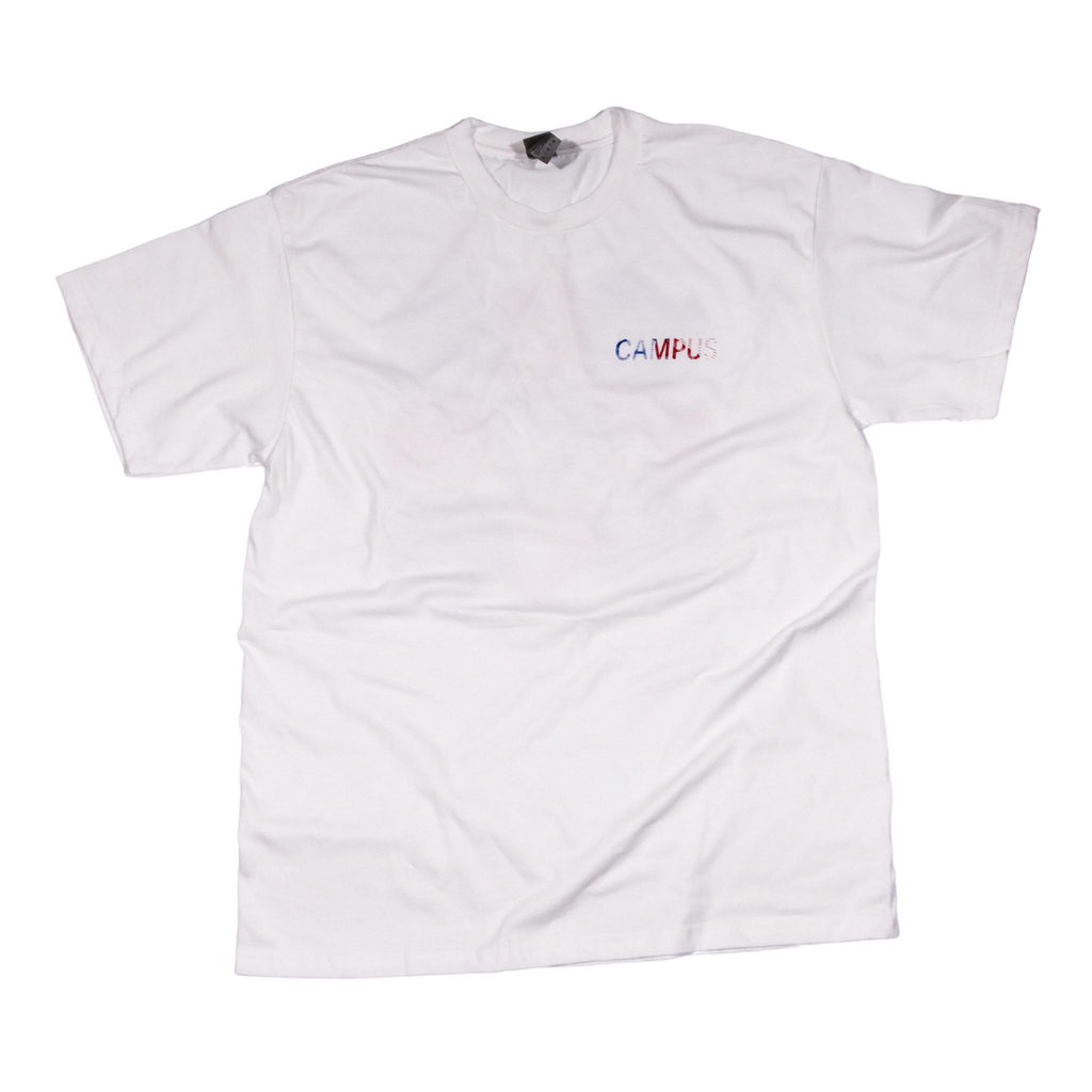 Campus X George Henry Rowe S/S T-Shirt - White