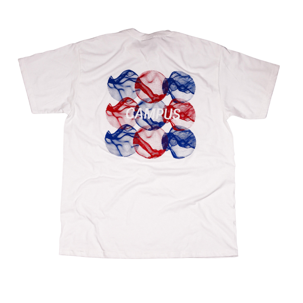 Campus X George Henry Rowe S/S T-Shirt - White