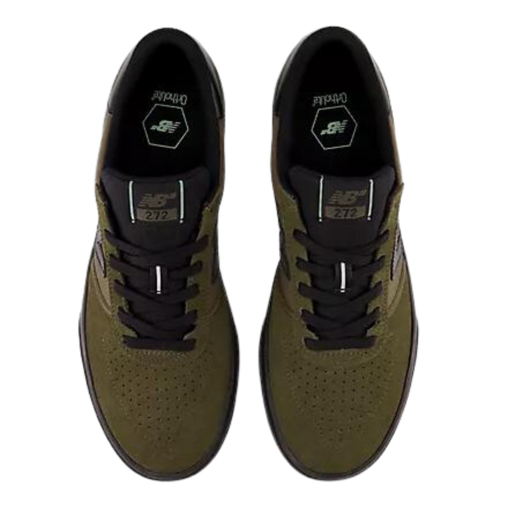 New Balance Numeric 272 Shoes - Green / Black