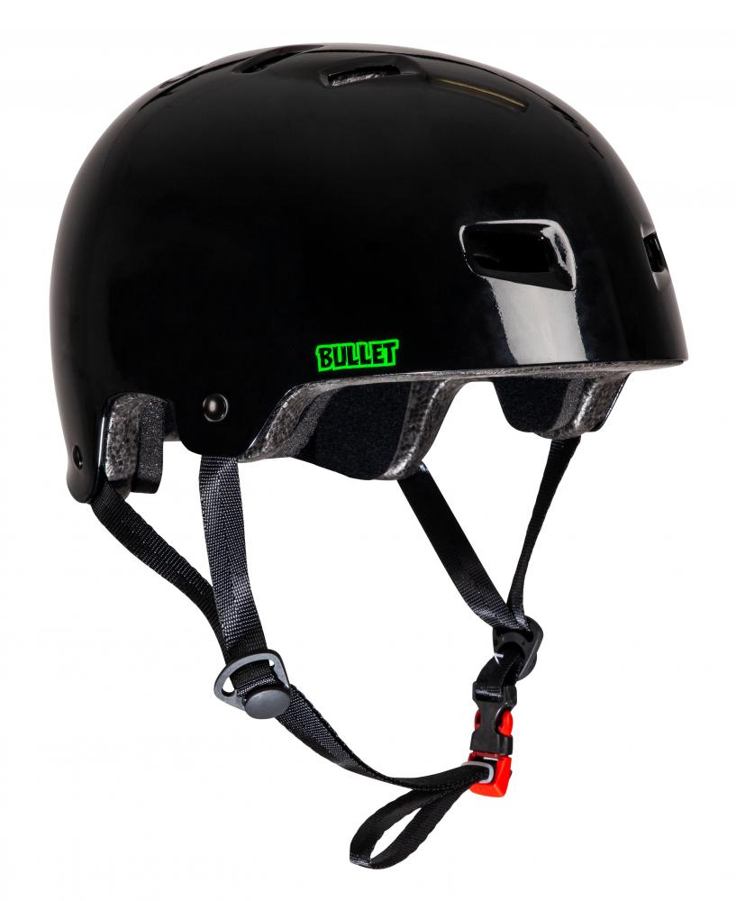Bullet x Slime Balls Youth Helmet - Black