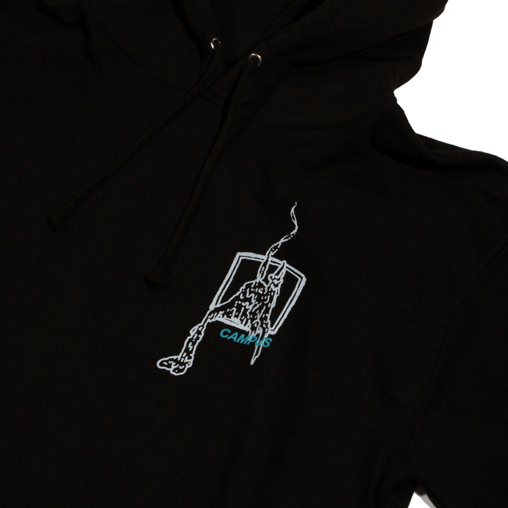 Campus X French Collaboration  Hoodie - Black