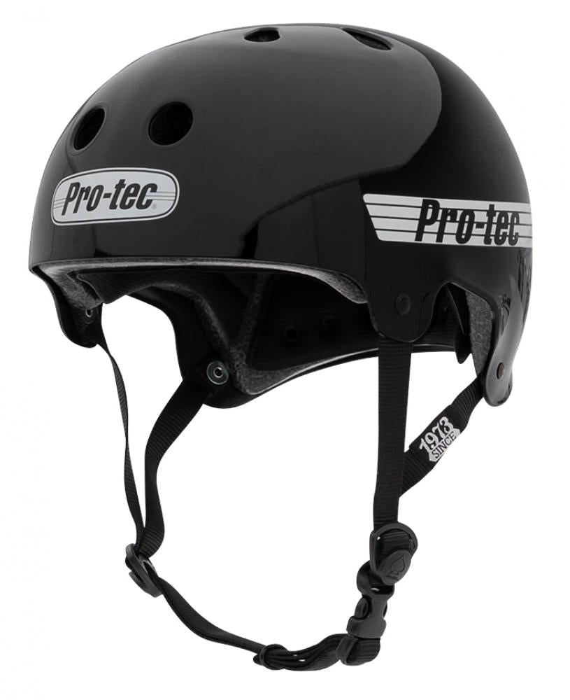 Pro-Tec Helmet Old School Cert - Gloss Black