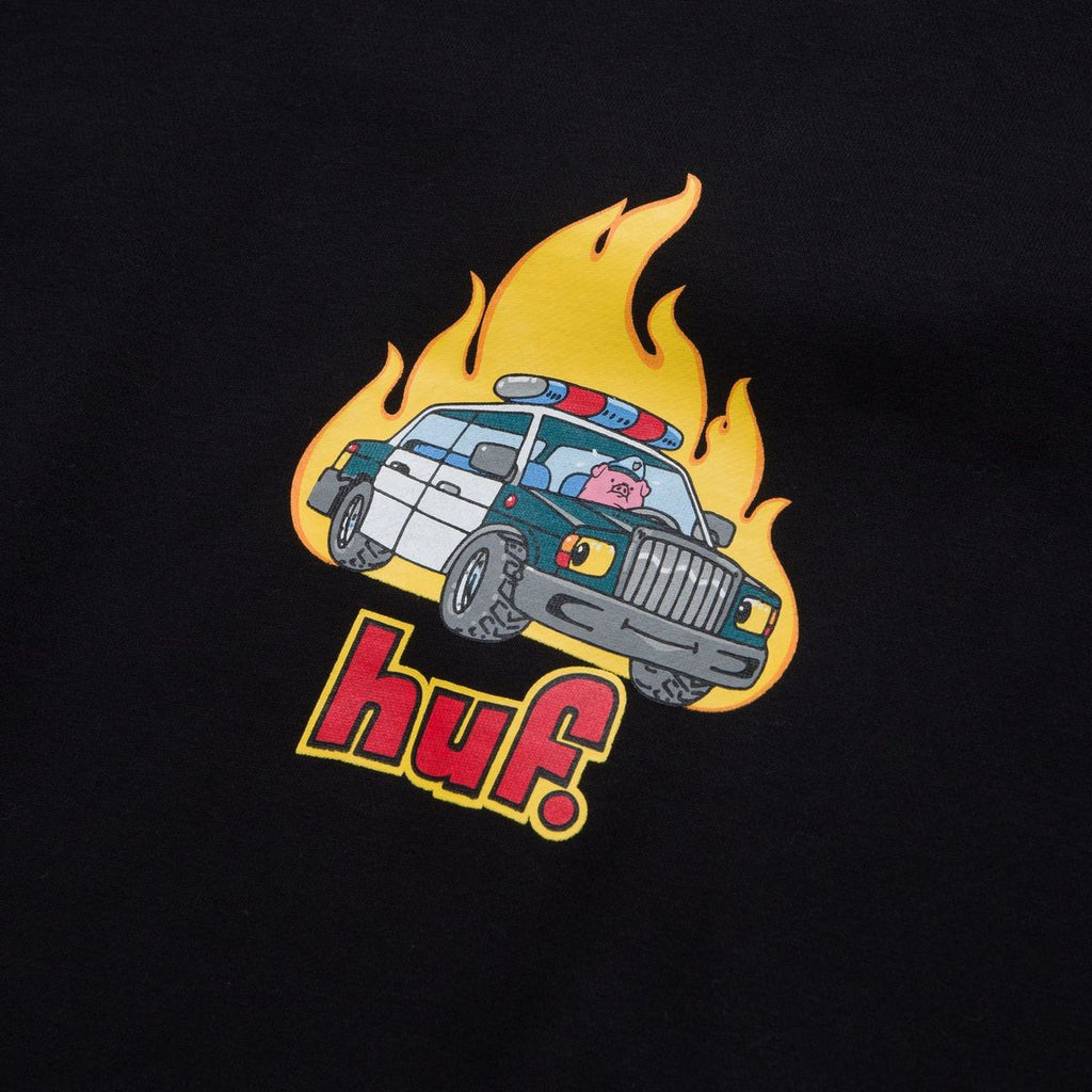 HUF Roasted Crew Sweatshirt - Black