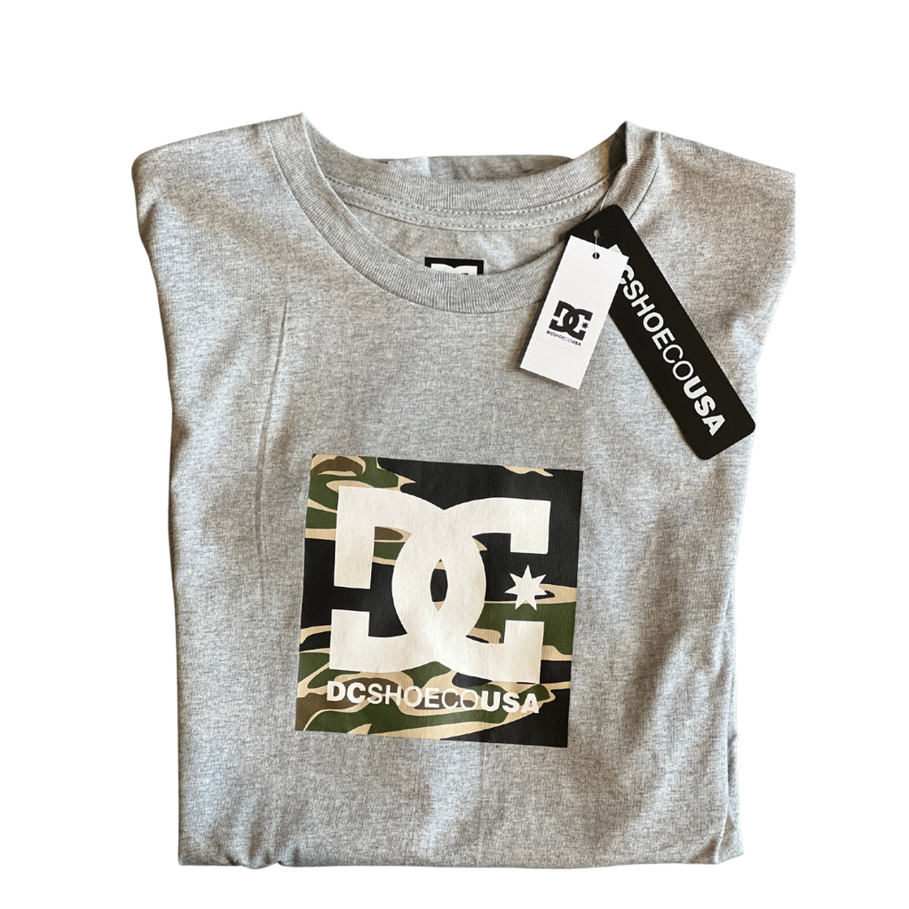 DC Square Star Youth T-Shirt - Grey
