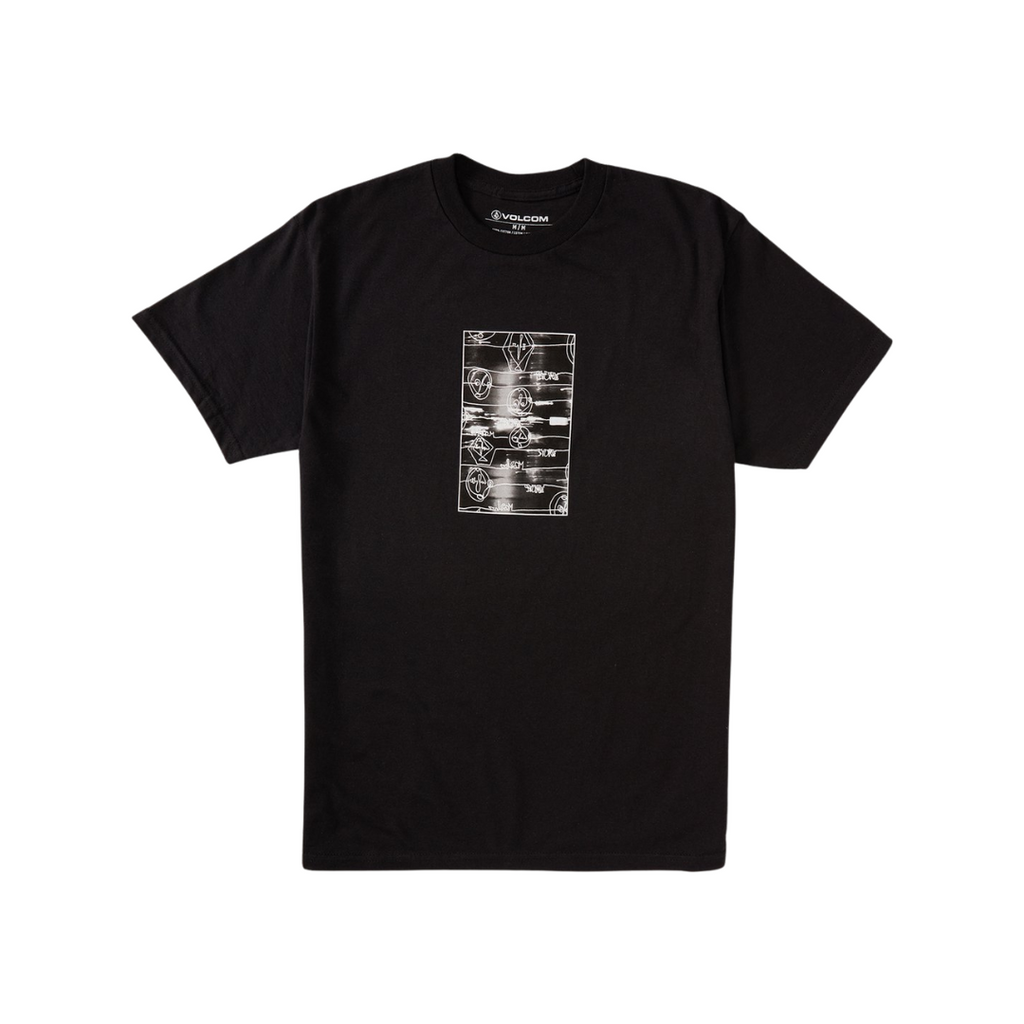 Volcom Louie Lopez 'Night Blur' S/S T-Shirt - Black