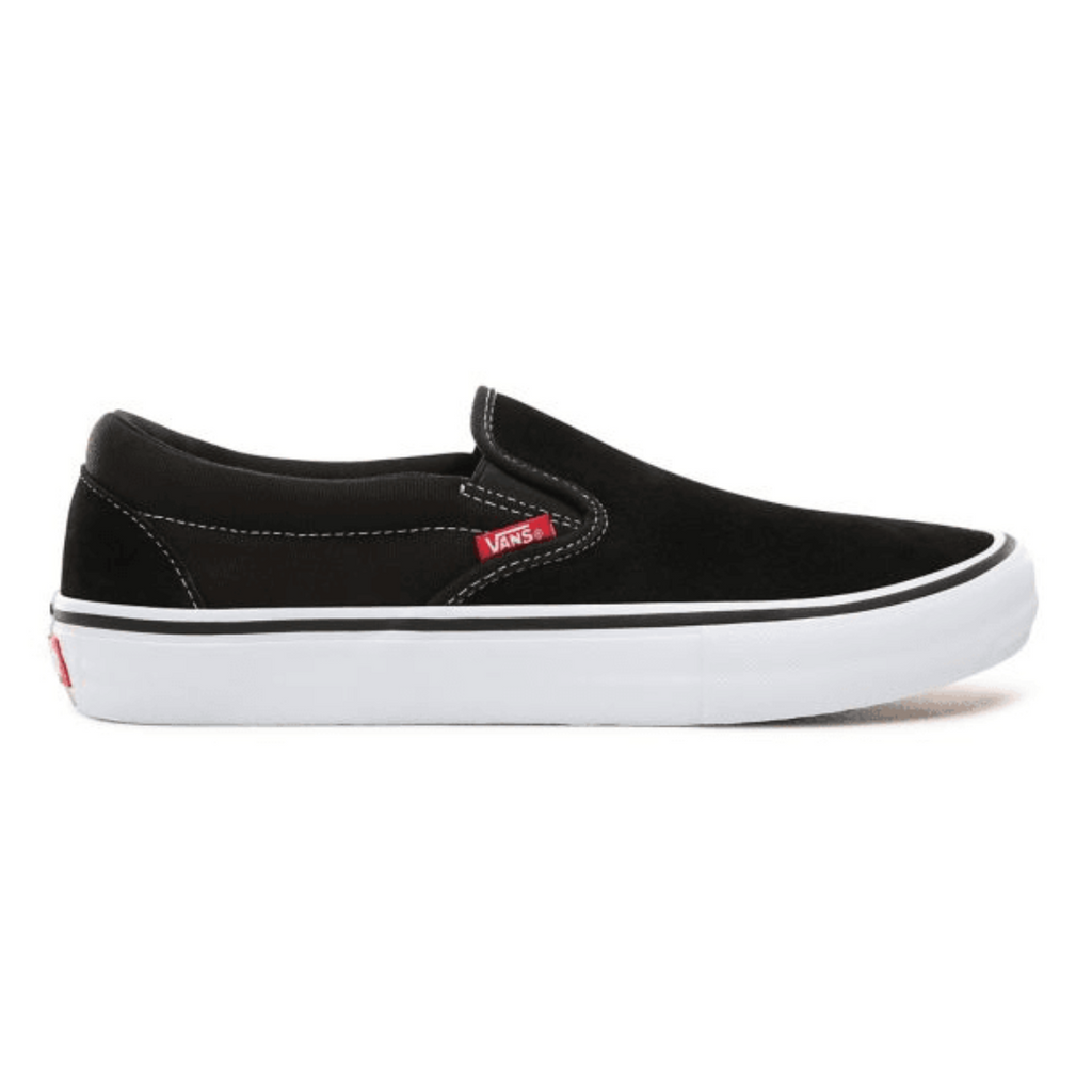 Vans Slip On Pro Shoes - Black/White/Gum