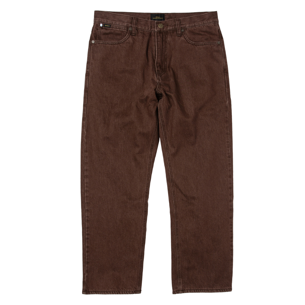 RVCA Americana Andrew Reynolds Relaxed Fit Jeans - Chocolate