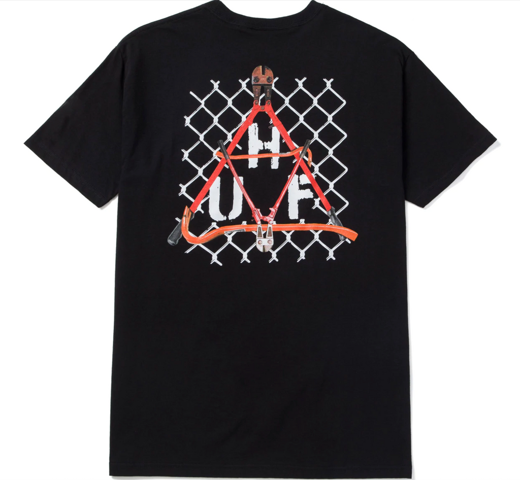 HUF Trespass Triangle T-Shirt - Black