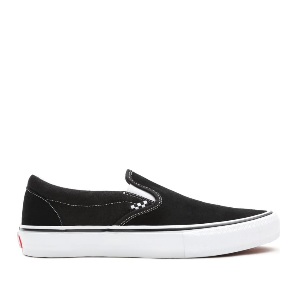 Vans Skate Slip On Pro Shoes - Black/White