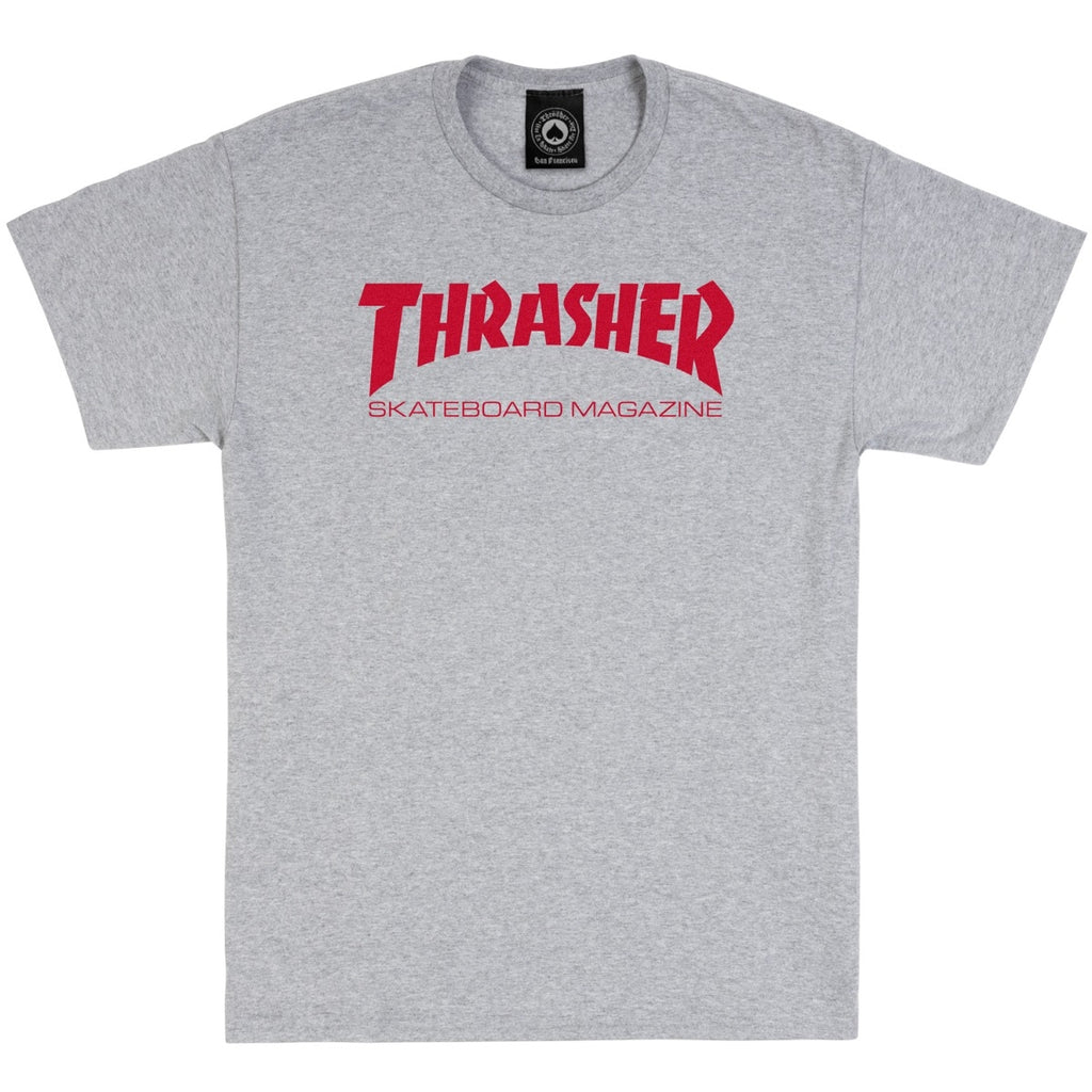 Thrasher Classic Logo T-Shirt - Grey