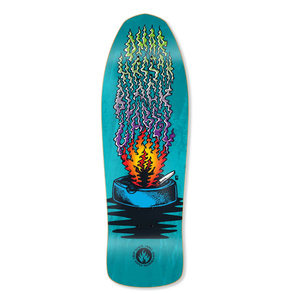 Black Label Omar Hassan Ashtray Deck - 10.0" 12U Shape