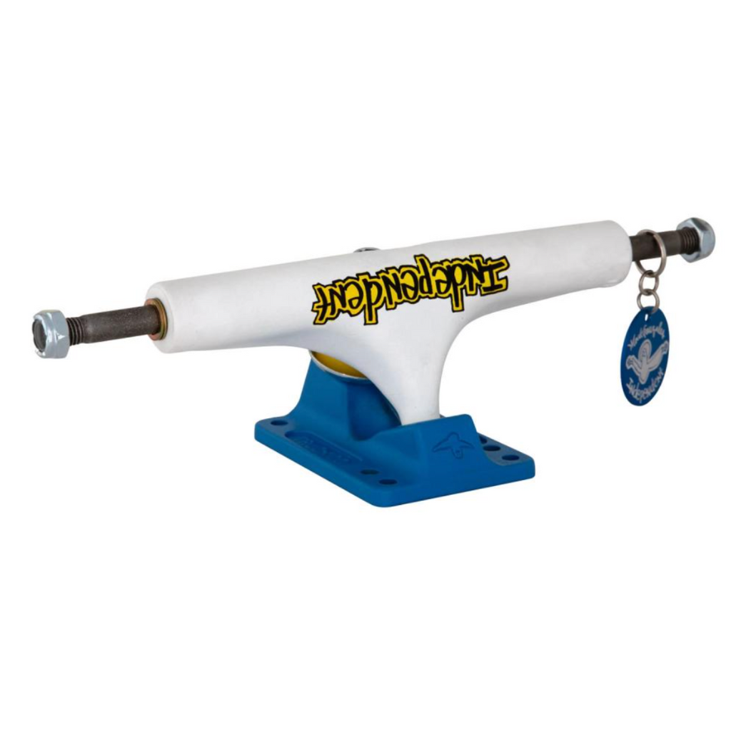 Independent - Stage 4 Mark Gonzalez Pro Trucks - 146mm - White/Blue