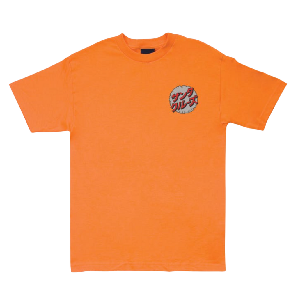 Santa Cruz - Youth Godzilla Mecha Hand T-Shirt - Texas Orange