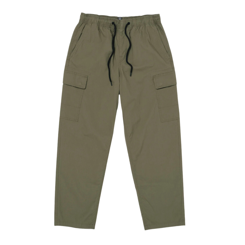 Volcom - Elasticated Waist Tapered Billow Cargo - Wintermoss