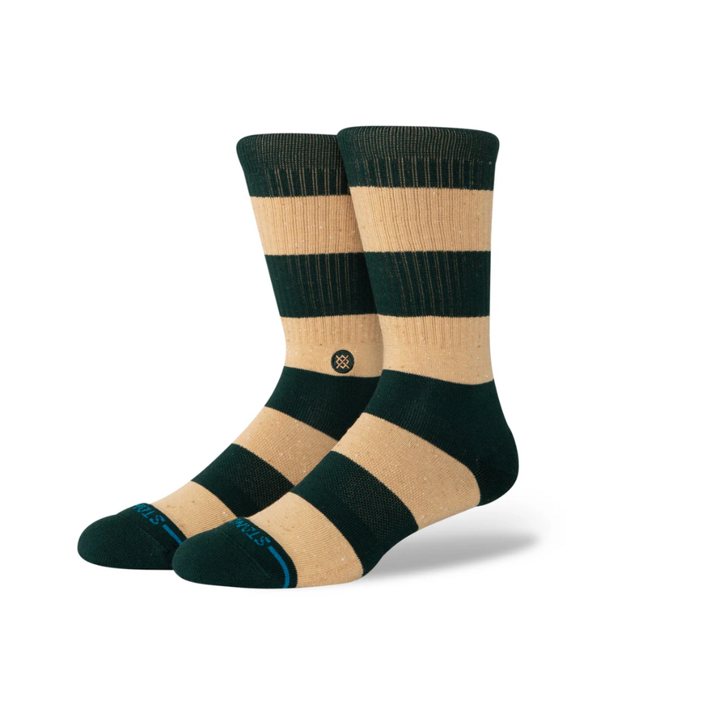 Stance Socks - 'Nep Stripe Crew' - Pine