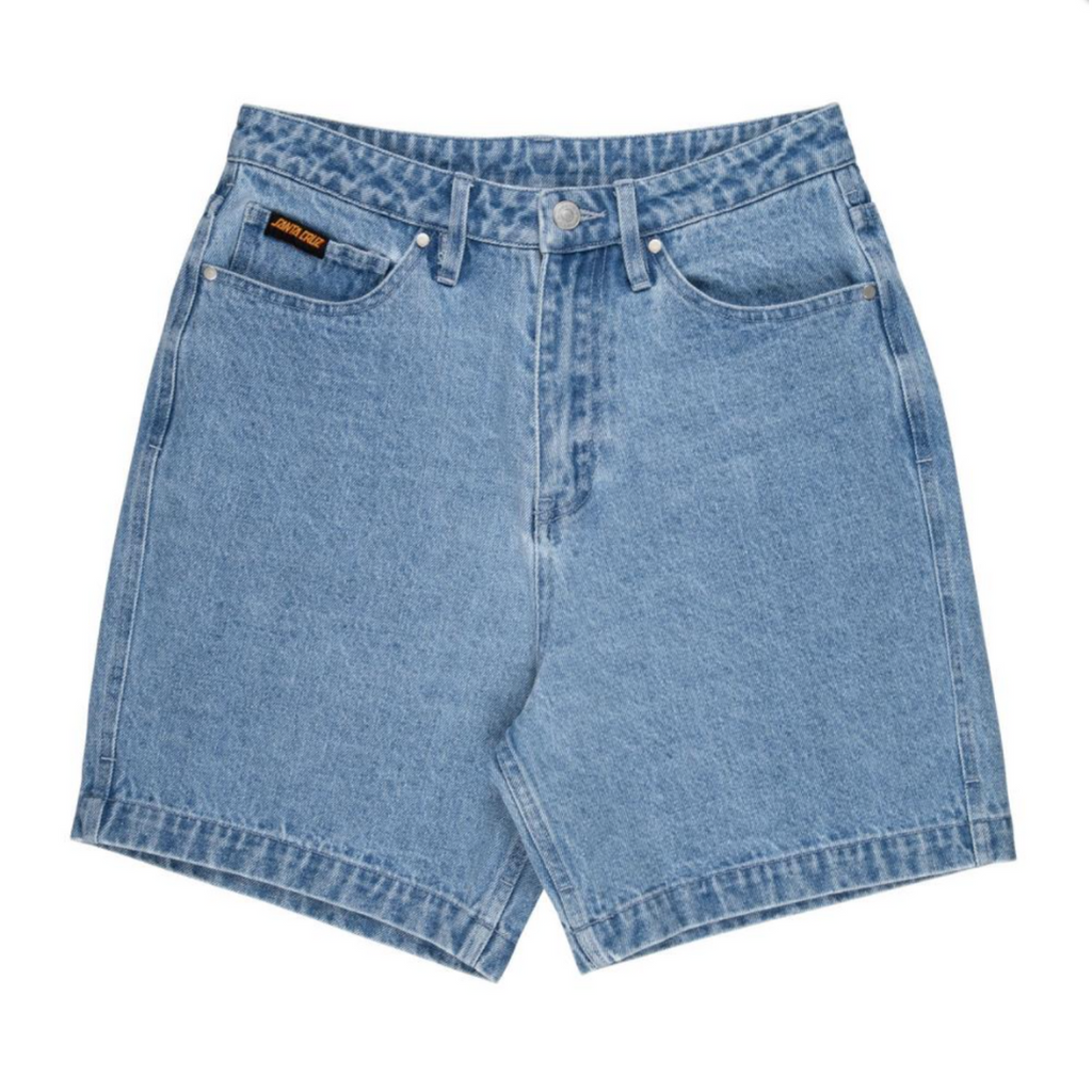 Santa Cruz - Women's Shorts Denim - Light Blue