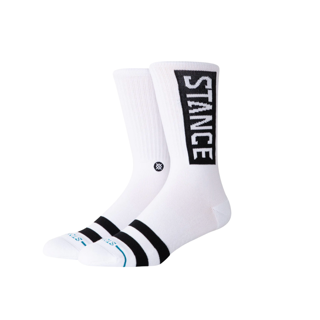 Stance Socks - OG Crew Sock - White