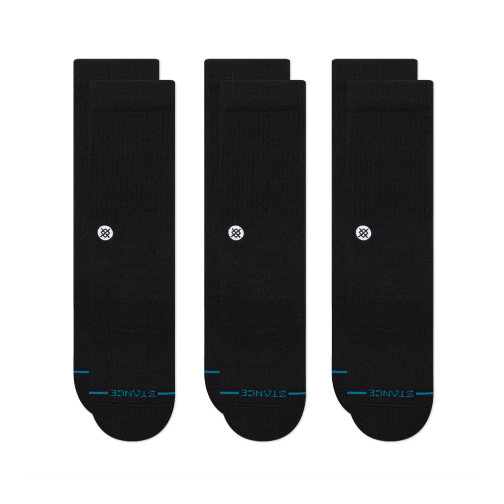 Stance Socks - Icon 3 Pack - Black