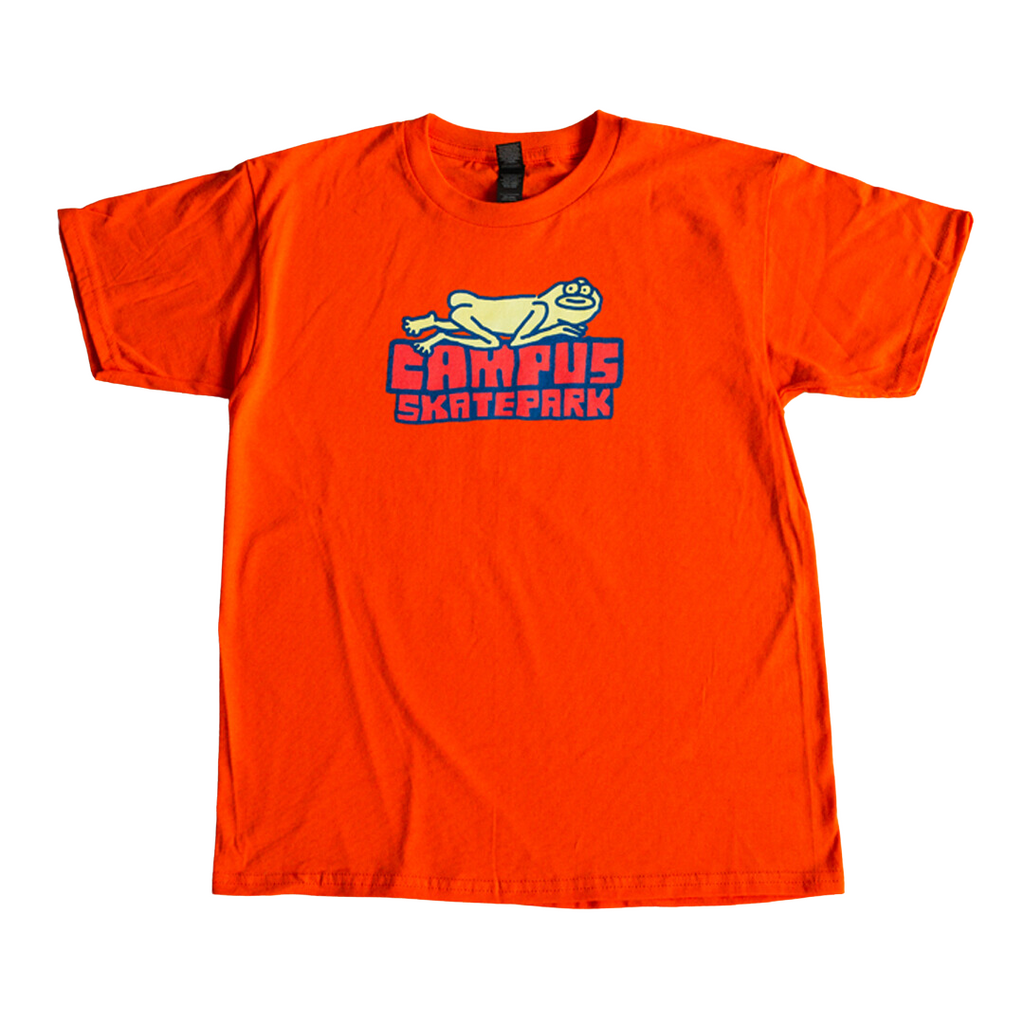 Campus X Mike O'Shea Collab - Youth T-Shirts - Orange