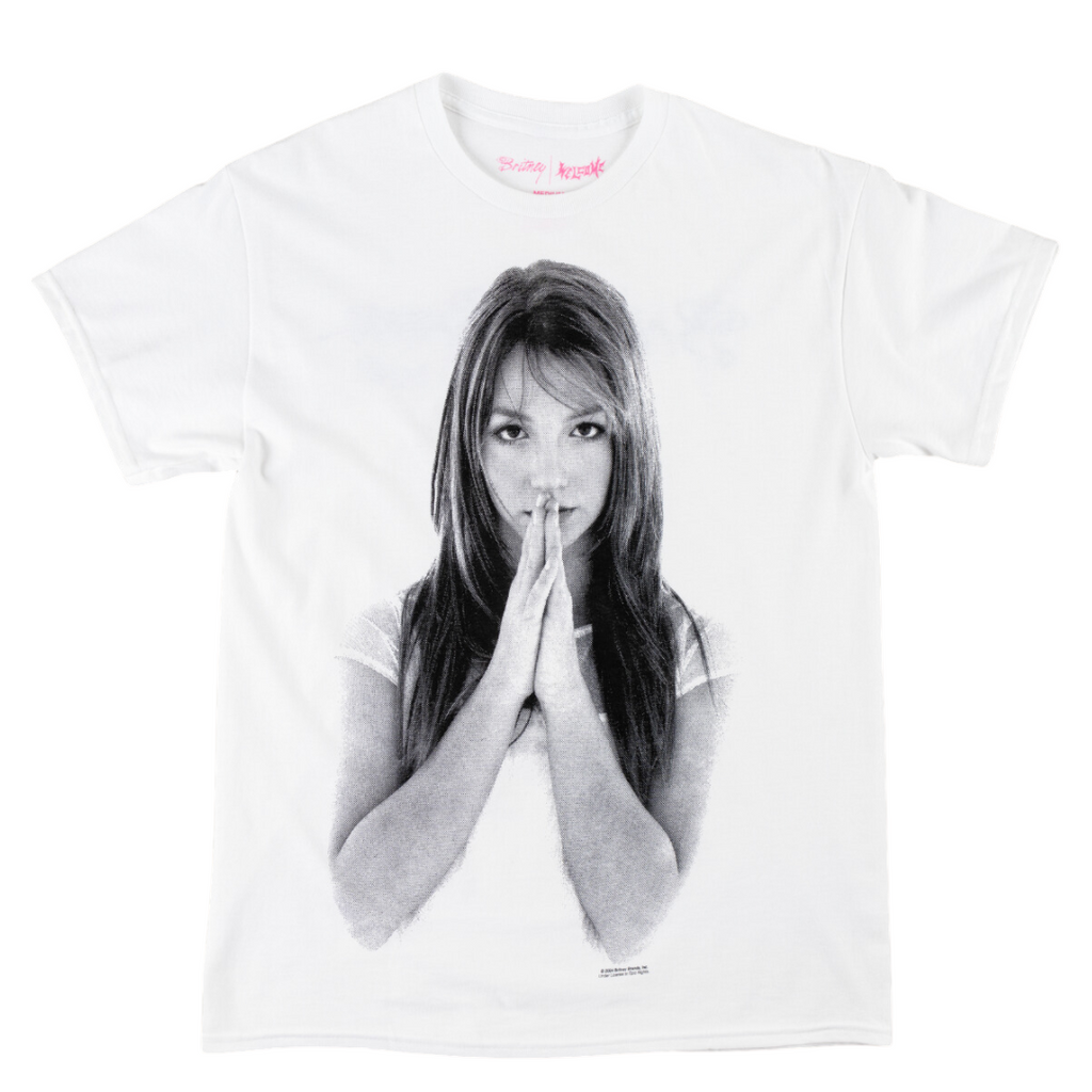 Welcome X Britney - Believe Tee - White