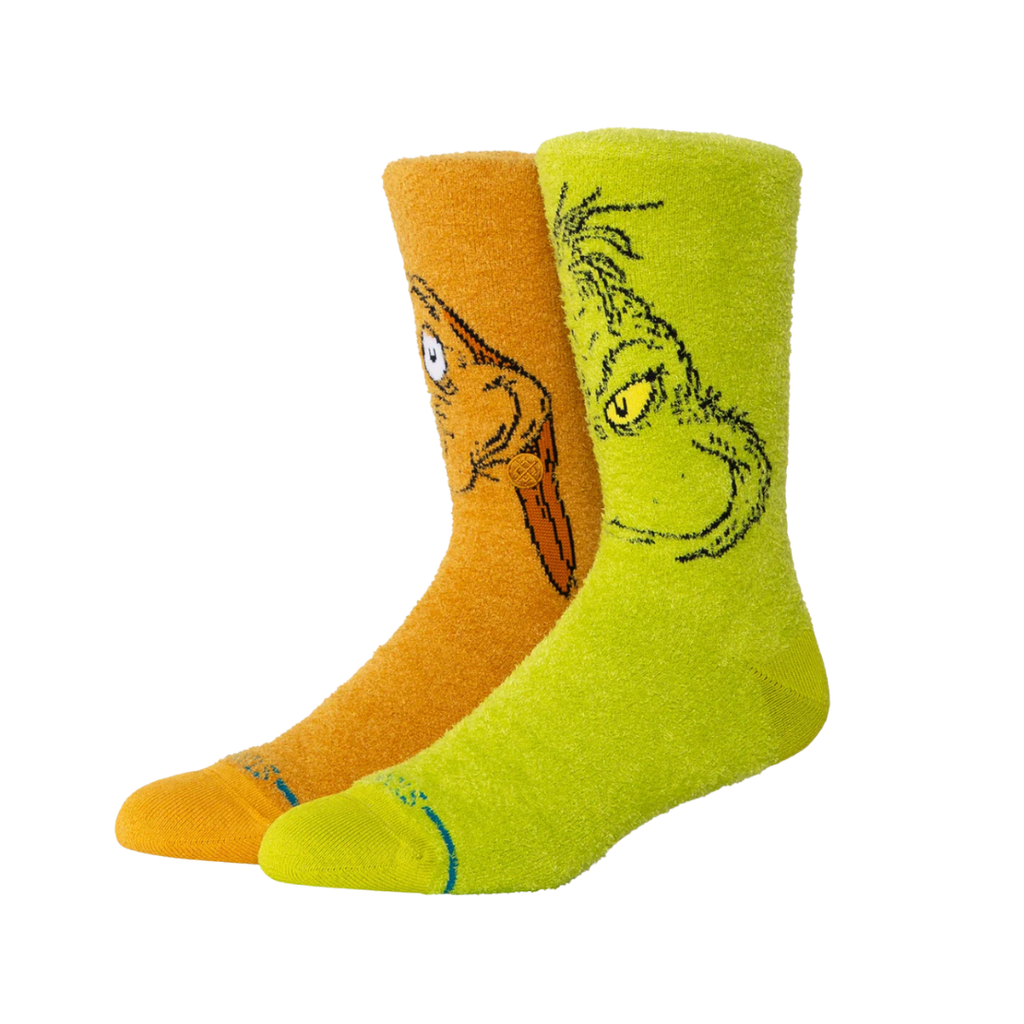 Stance Socks - 'Grinch And Max' - Green