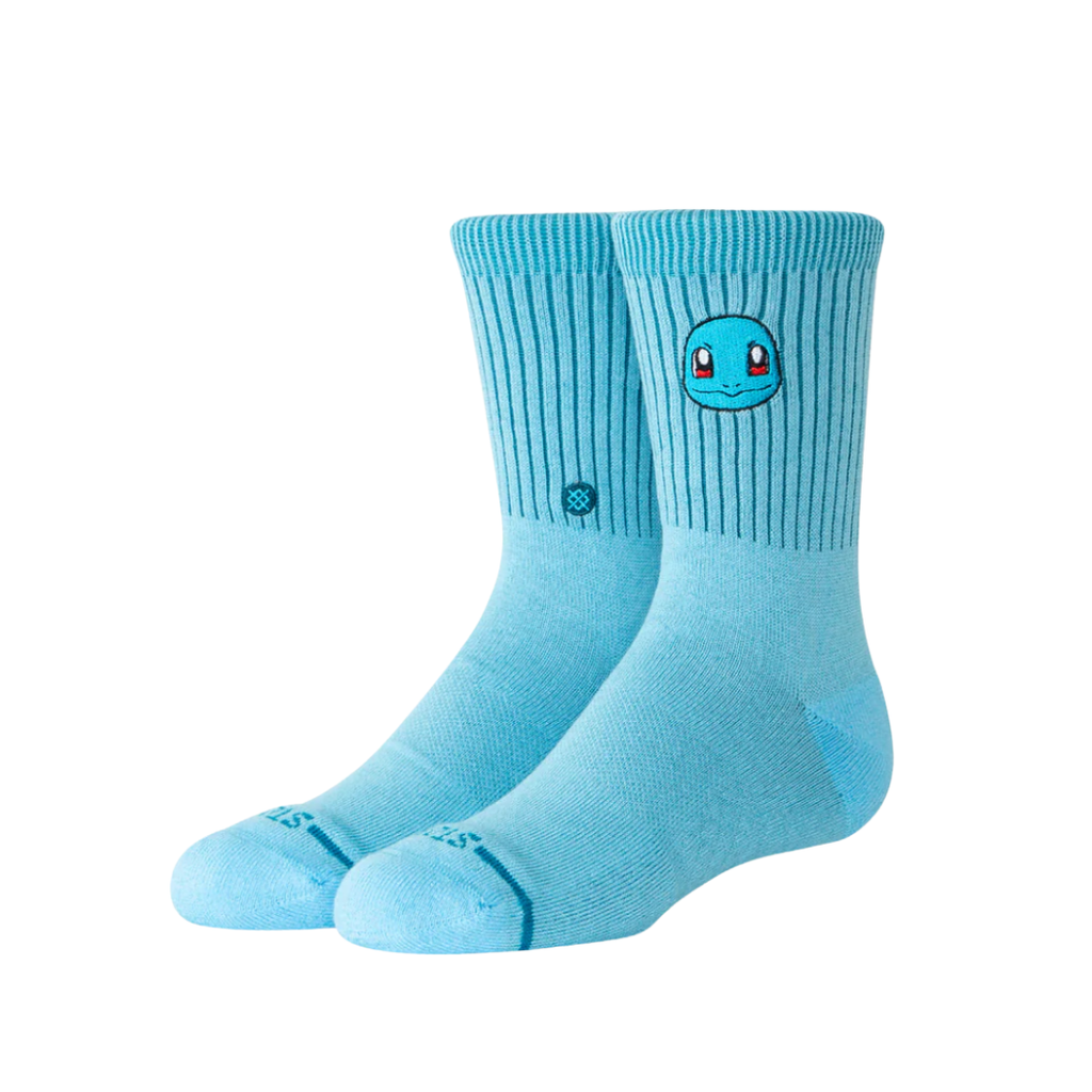 Stance Socks - 'Squirtle Kids Crew' - Blue