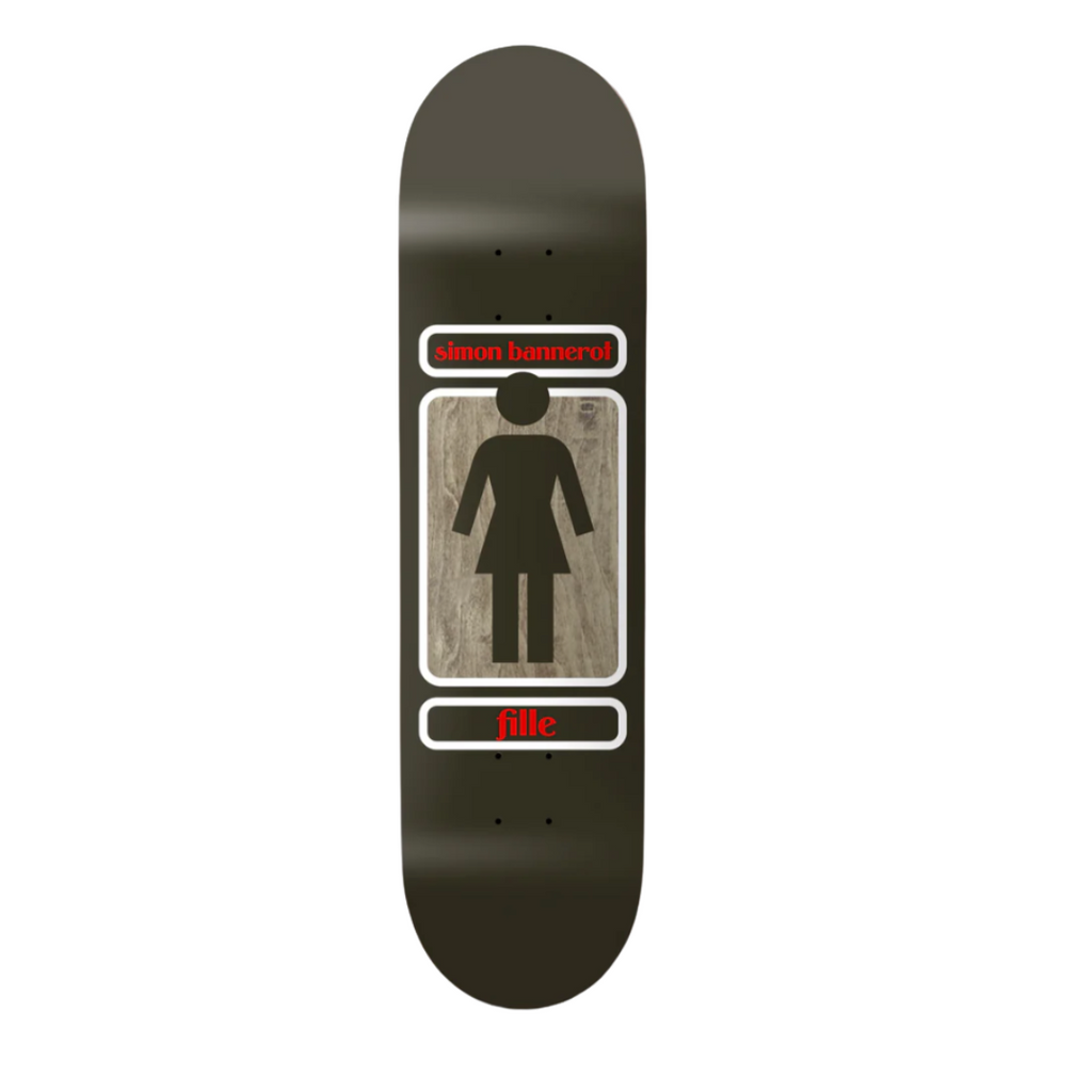 Girl Skateboards - 93 Til' Simon Bannerot Deck  - 8.25"
