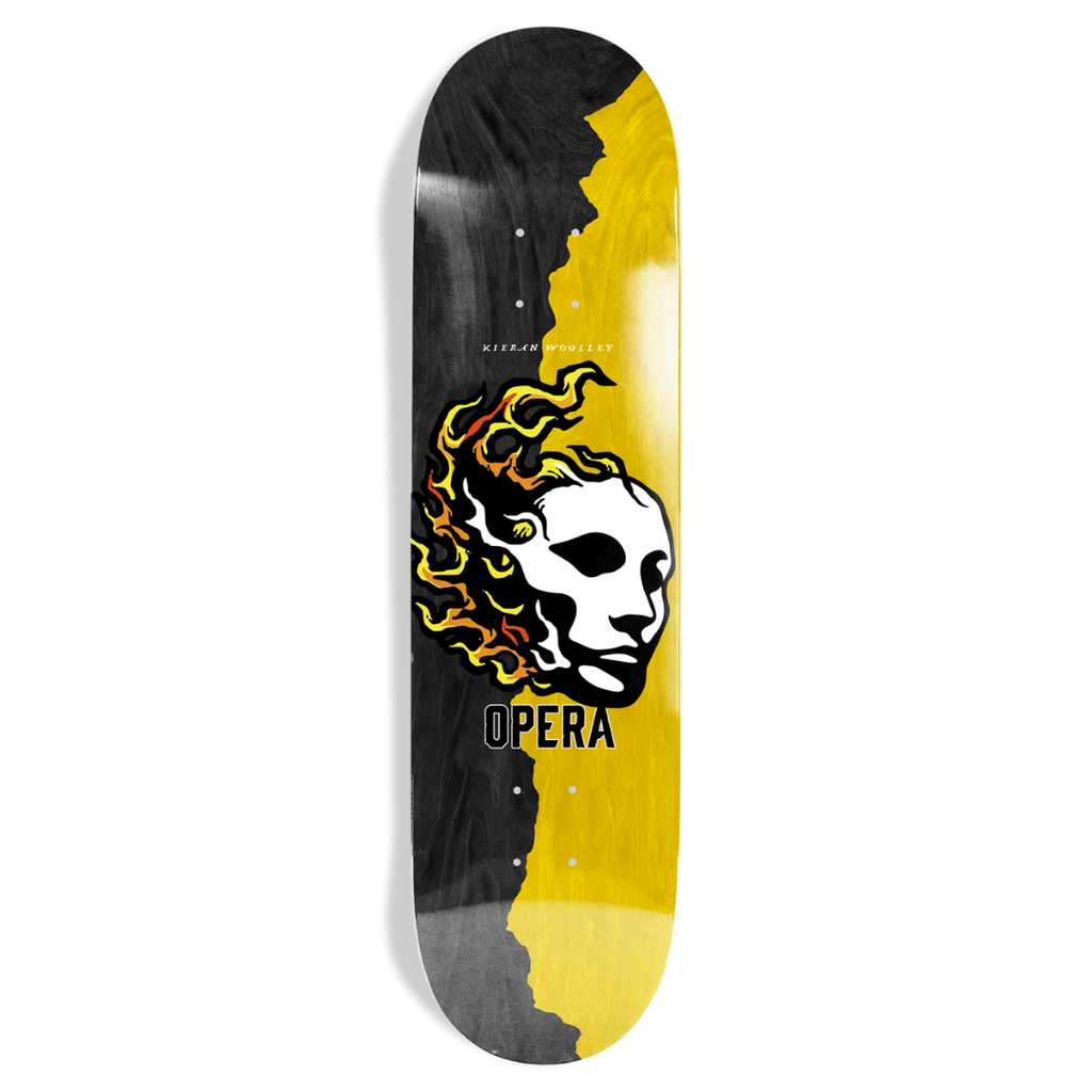 Opera Kieran Woolley Fire EX7 Deck Black/Yellow 9