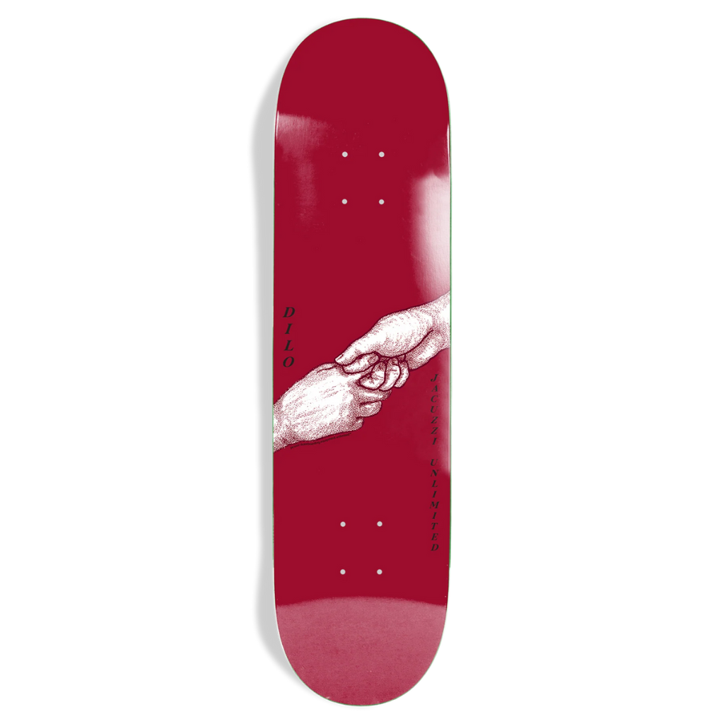 Jacuzzi Unlimited John Dilo Hand Held EX7 Deck Red 8.125