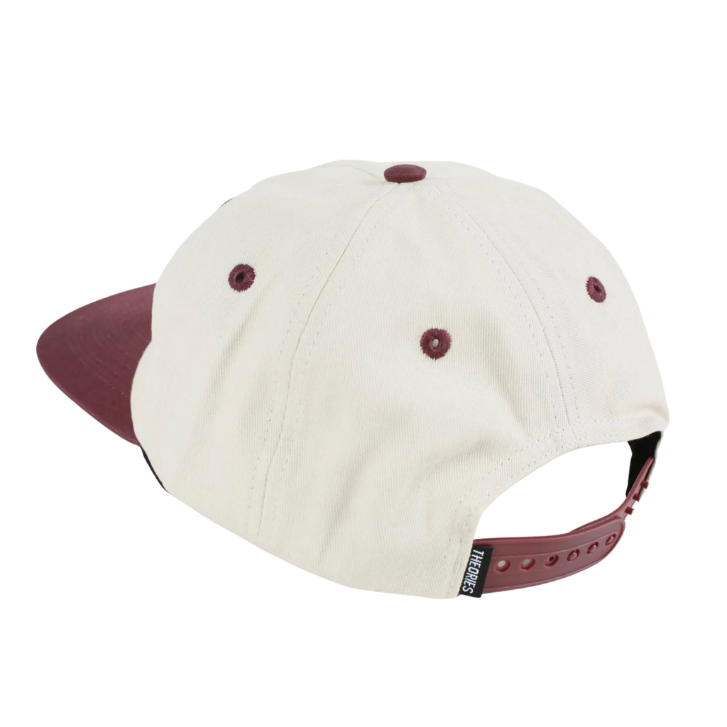 Theories - 'Conscious Kitty' Snapback Hat - Wine/Stone