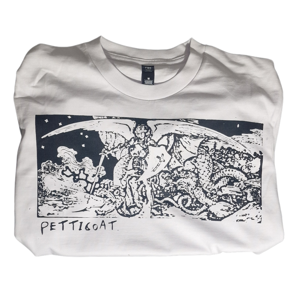 PETTICOAT. - Sword Style Long Sleeve Tee - White