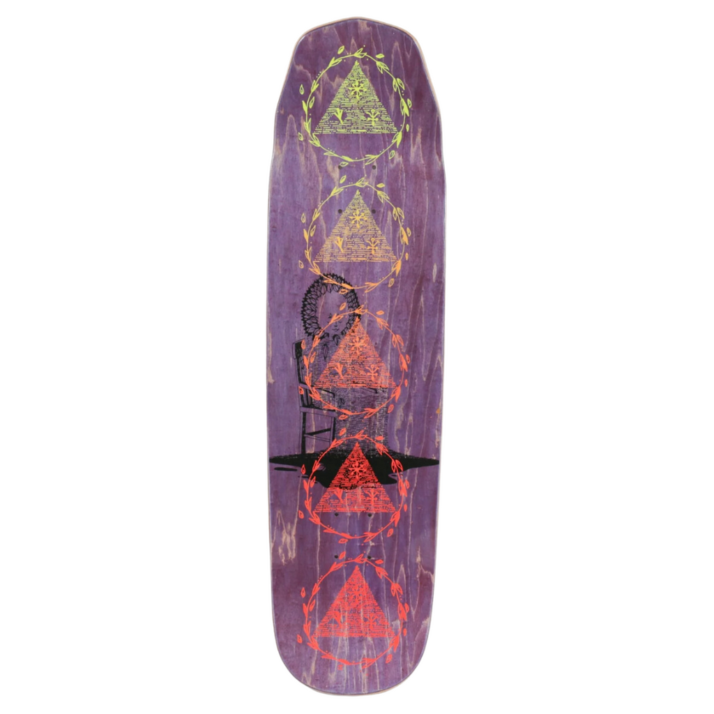 Welcome Skateboards - Nora Pro Deck - 'Soil' - 8.6" - Purple Stain