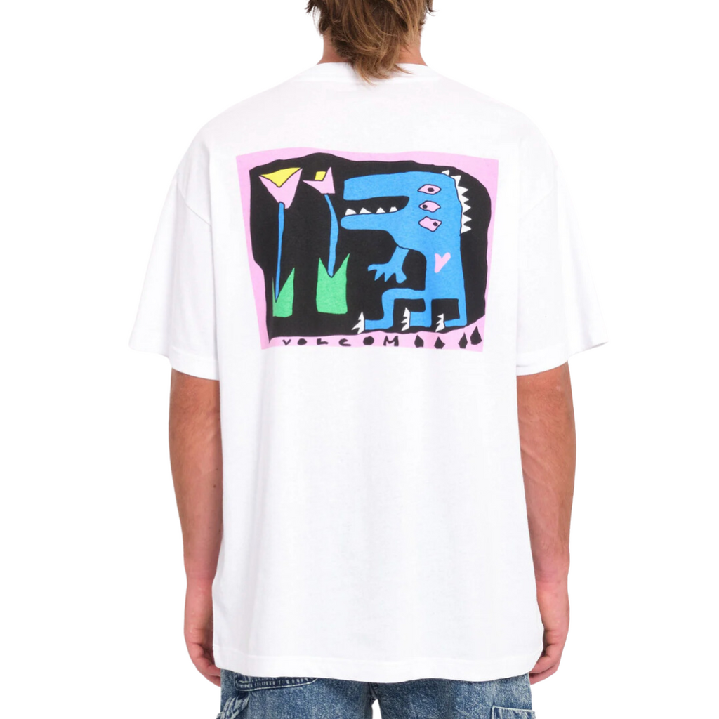 Volcom Arthur Dino T-Shirt - White