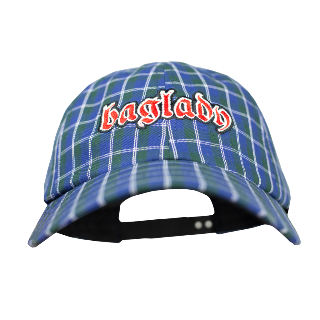 Baglady -  Plaid 'Hardcore' Cap - O/S