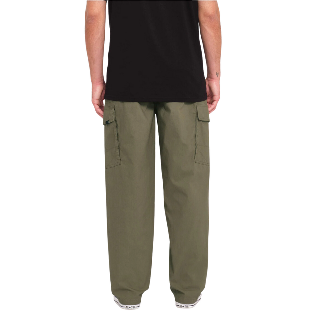 Volcom - Elasticated Waist Tapered Billow Cargo - Wintermoss