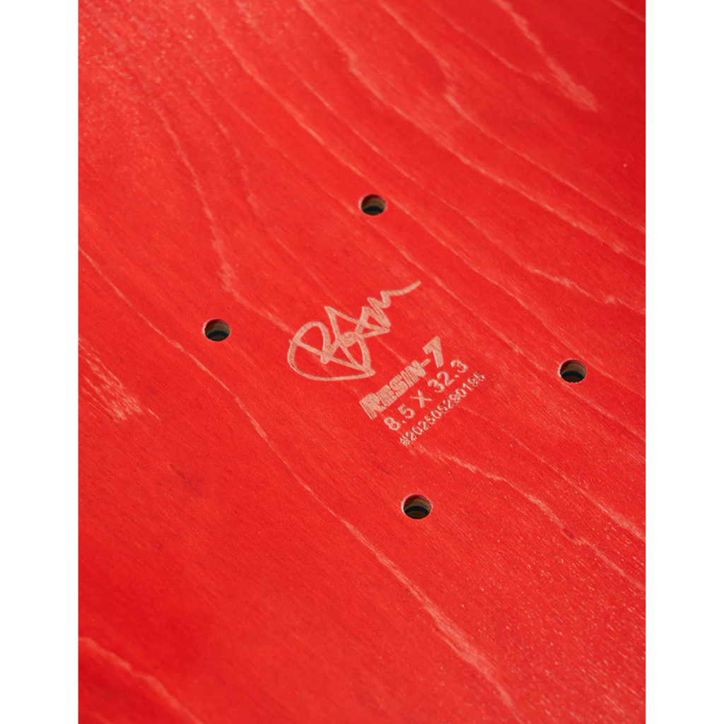 Zero X Bam Margera - 'Single Skull' Deck - 8.5"