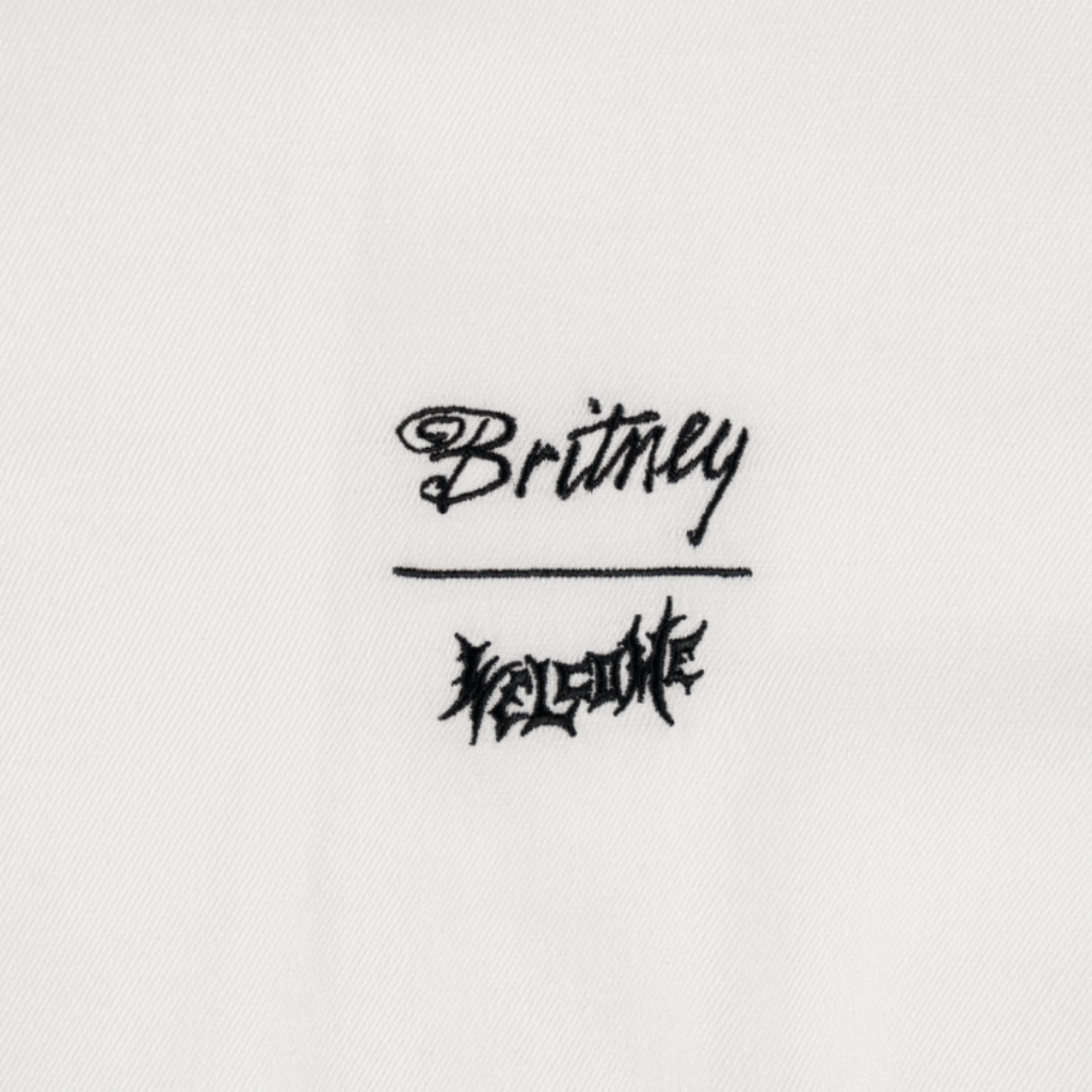 Welcome X Britney - Rayon Photo Shirt - White