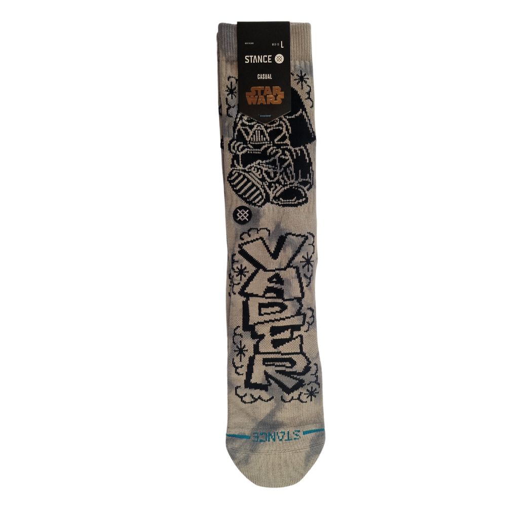 Stance Socks - 'DJ Darth' Crew Sock- Black