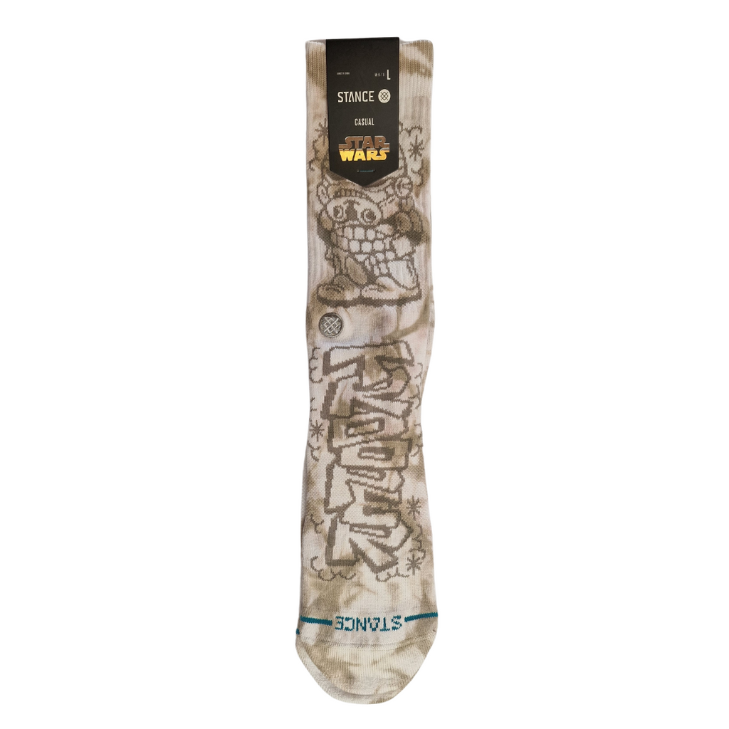 Stance Socks - 'DJ Trooper' Crew Sock - White