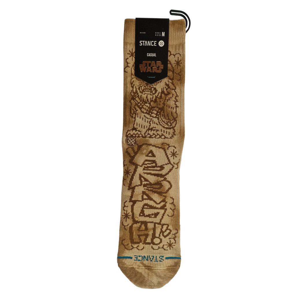 Stance Socks - 'DJ Chewie' Crew Sock - Sand