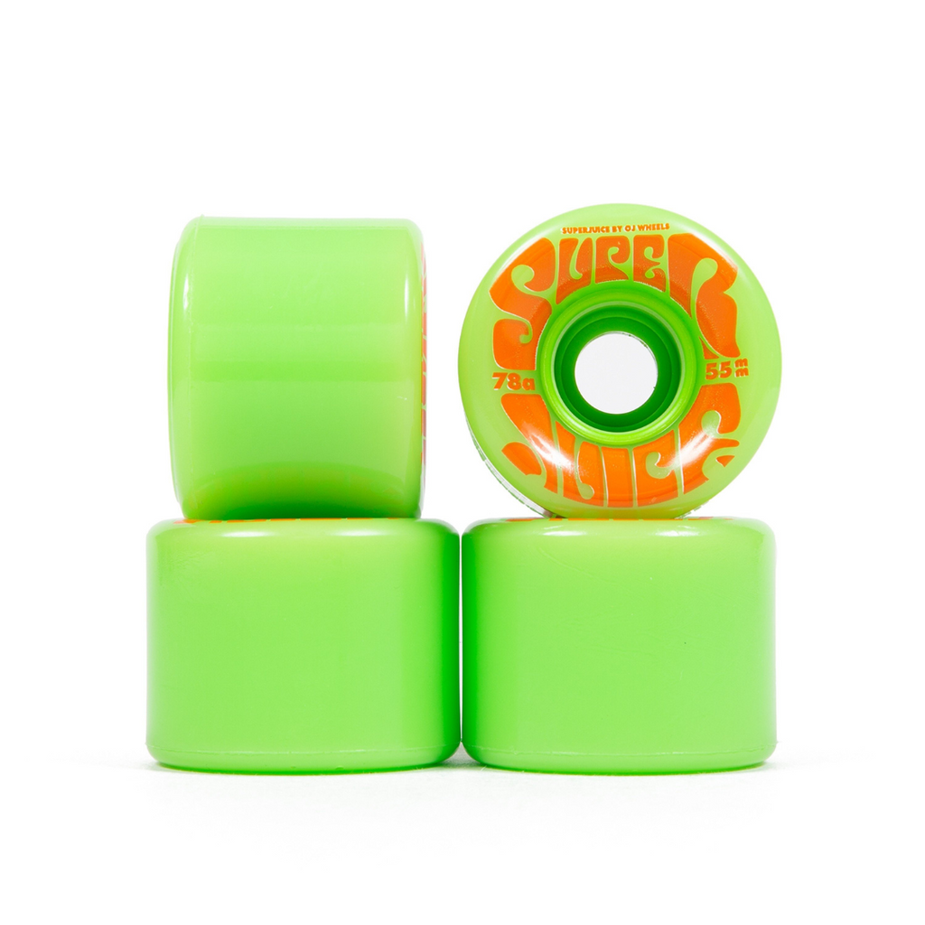 OJ Mini Super Juice Wheels 78A 55mm - Green