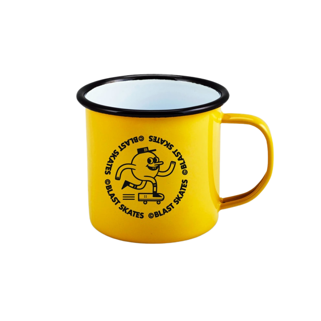 Blast Skates - Mascot Enamel Coffee Mug